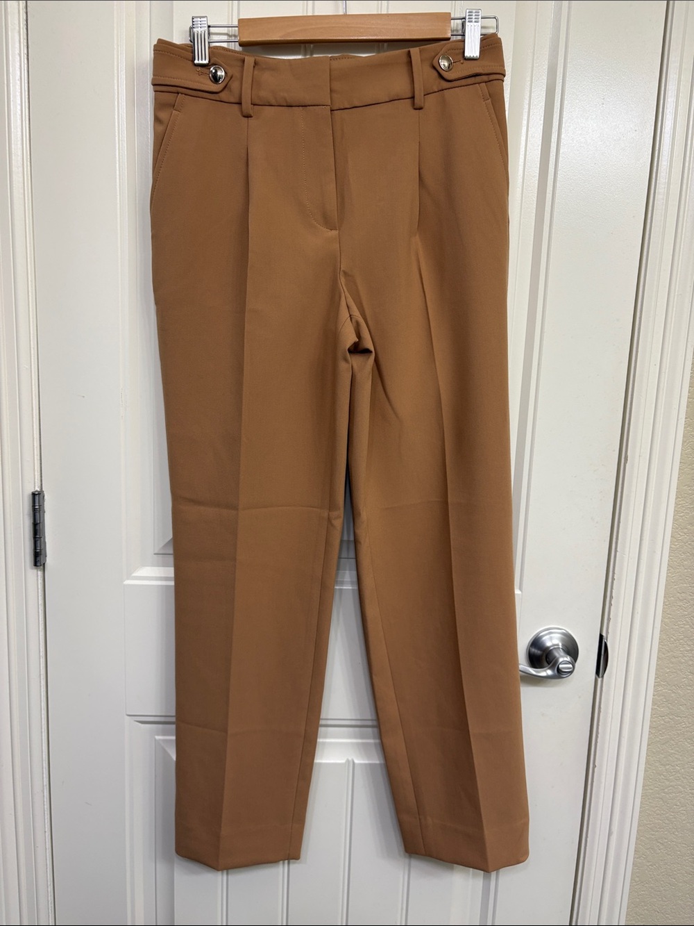 NWT Talbots Women's Dress Pants Slacks trousers in Camel